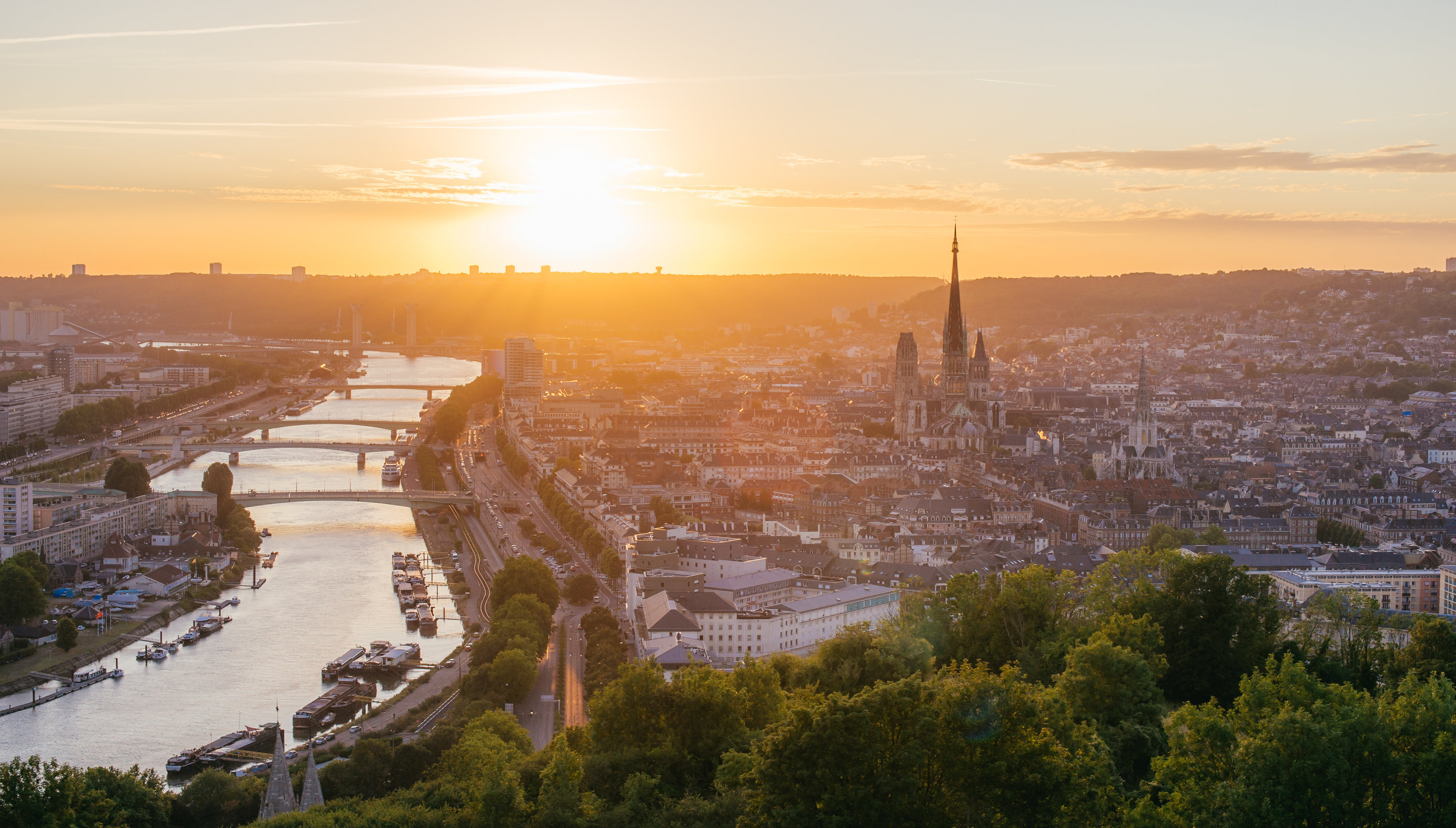 Rouen, France.